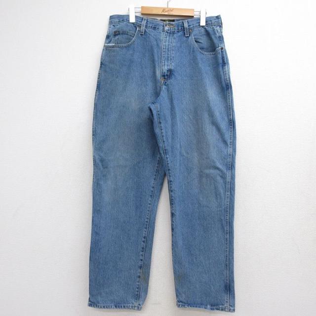 古着 レッドヘッド ジーンズ メンズ 00年代 00s コットン ネイビー デニ