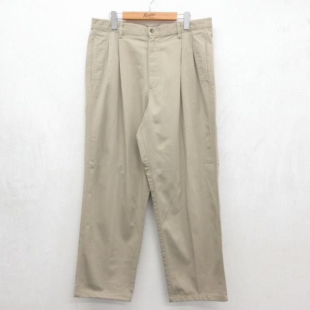 古着 ラルフローレン チャップス パンツ メンズ 90年代 90s コットン ベ