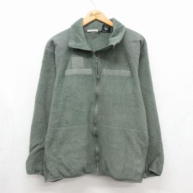 古着 長袖 ミリタリー フリース ジャケット メンズ ECWCS GN3 レベル