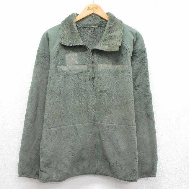 古着 長袖 ミリタリー フリース ジャケット メンズ ECWCS GN3 レベル