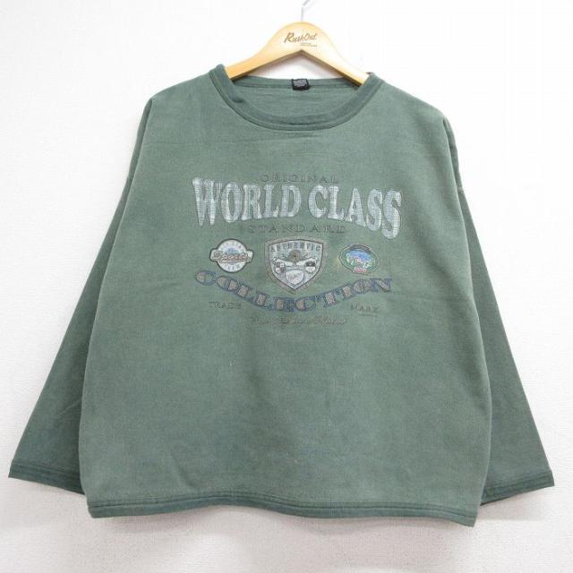 古着 長袖 スウェット レディース 90年代 90s WORLD CLASS 大
