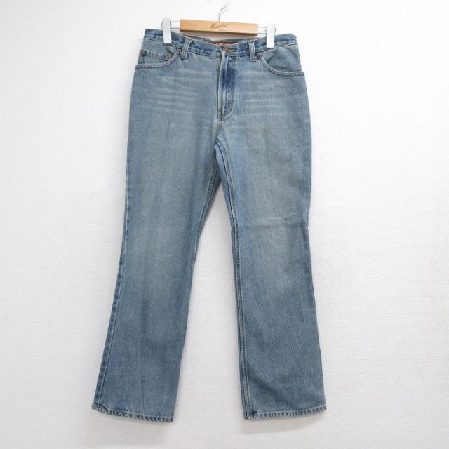 古着 STEVE&BARRYS ジーンズ メンズ ブーツカット ヒゲ コットン