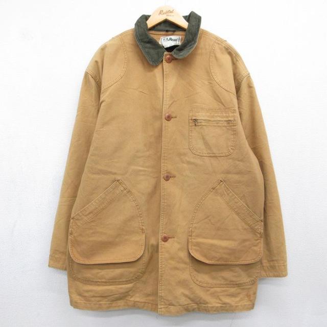 古着 エルエルビーン 長袖 ハンティング ジャケット メンズ 80年代 80s 