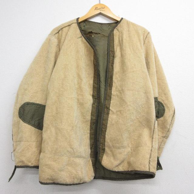 古着 長袖 ビンテージ ミリタリー ライナー ジャケット メンズ 50年代 50
