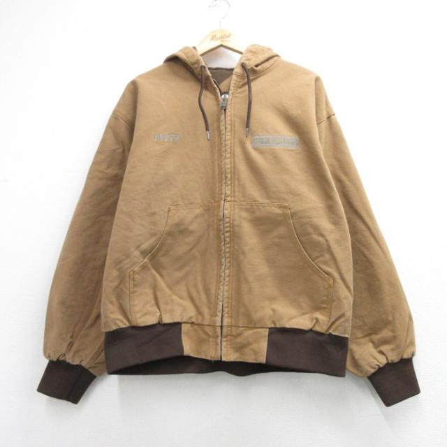 古着 レッドヘッド 長袖 ジャケット フルジップ メンズ 00年代 00s ダッ