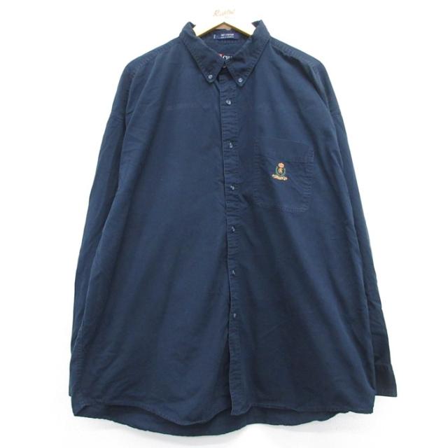 古着 ラルフ チャプス CHAPS RL 長袖 ブランド シャツ メンズ 90年