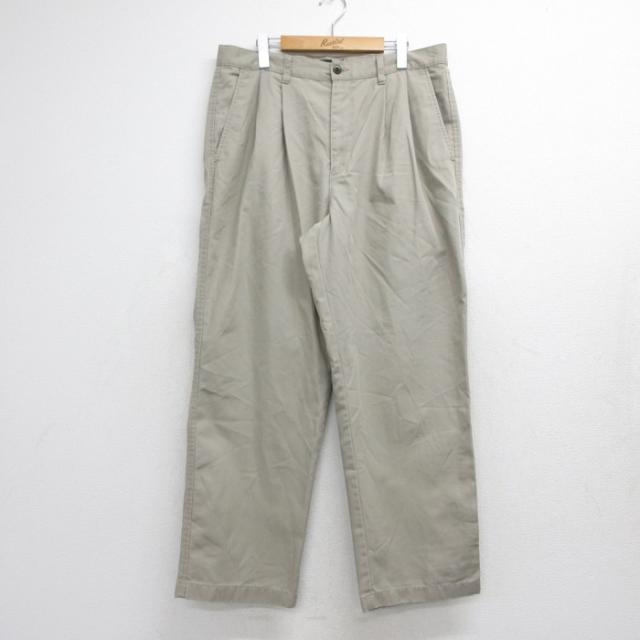 古着 DOCKERS ドッカーズ パンツ メンズ ツータック チノパン コットン