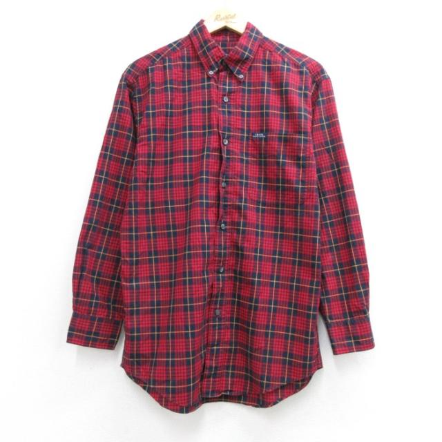 古着 ラルフローレン チャップス CHAPS RL 長袖 ブランド シャツ メン