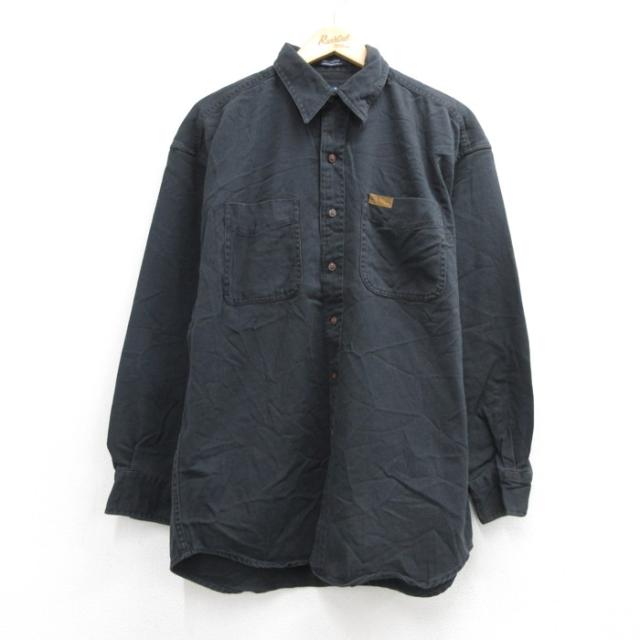 古着 ラルフローレン チャップス CHAPS RL 長袖 ブランド シャツ メン