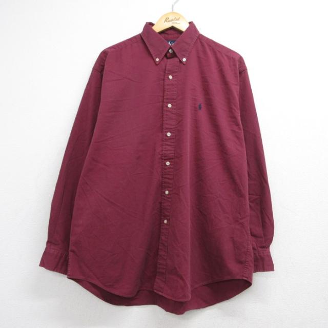 古着 ラルフローレン Ralph Lauren 長袖 ブランド シャツ メンズ 