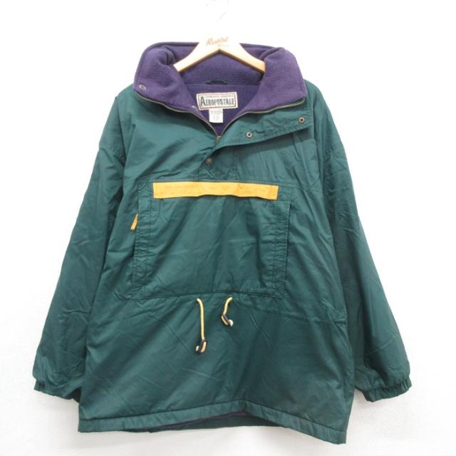 古着 エアロポステール Aeropostale 長袖 ジャケット ナイロン メン