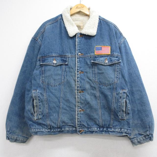 古着 Faded Glory 長袖 デニム ジャケット メンズ 90年代 90s