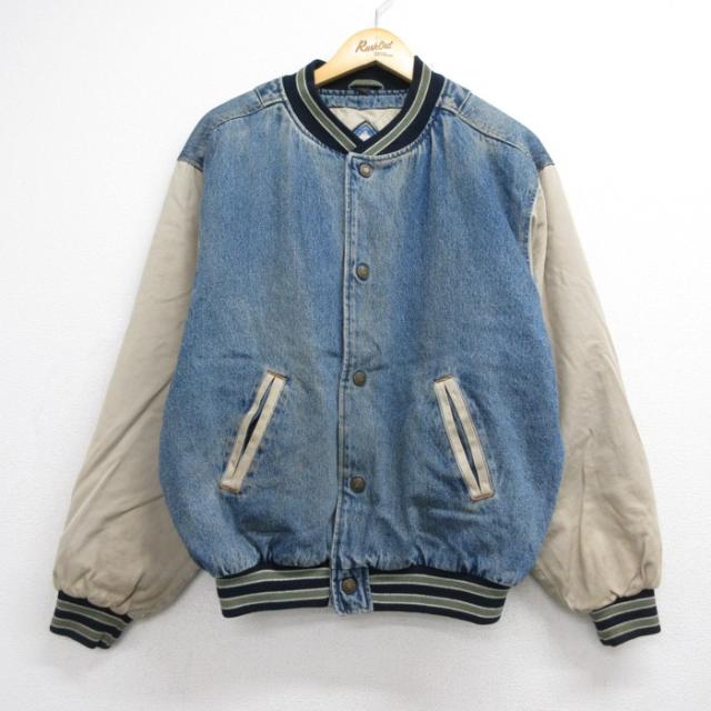 古着 GEAR FOR SPORTS 長袖 デニム ジャケット メンズ 00年代