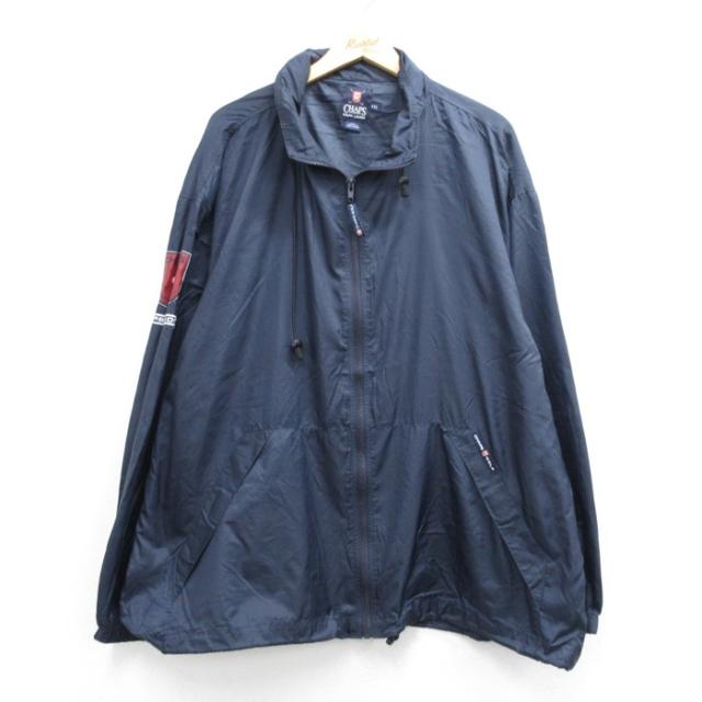 古着 ラルフローレン CHAPS RL 長袖 ナイロン ジャケット メンズ 90