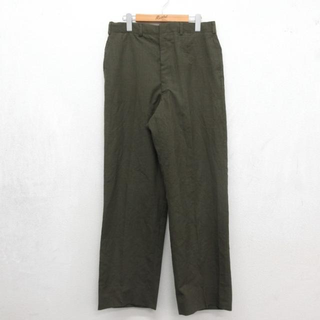 古着 ビンテージ ミリタリー パンツ メンズ 70年代 70s フラップポケット