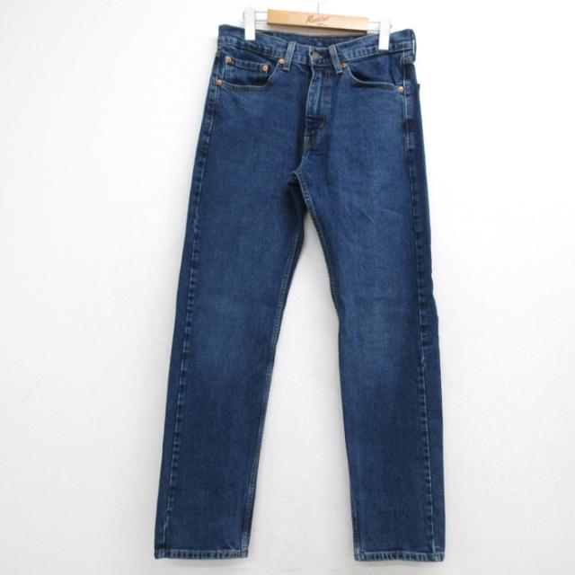 古着 Levis リーバイス メンズ ジーンズ 505 ジッパーフライ ネイビー
