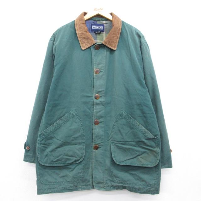 古着 LANDSEND ランズエンド 長袖 カバーオール メンズ 00年代 00