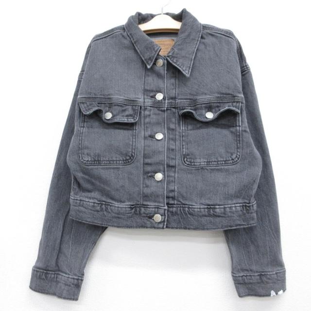 古着 Levis リーバイス 長袖 子供服 フラップポケット キッズ ジージャン