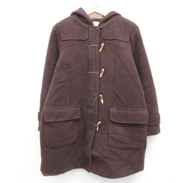 古着 エルエルビーン 長袖 レディース 00年代 00s ダブルコート フード