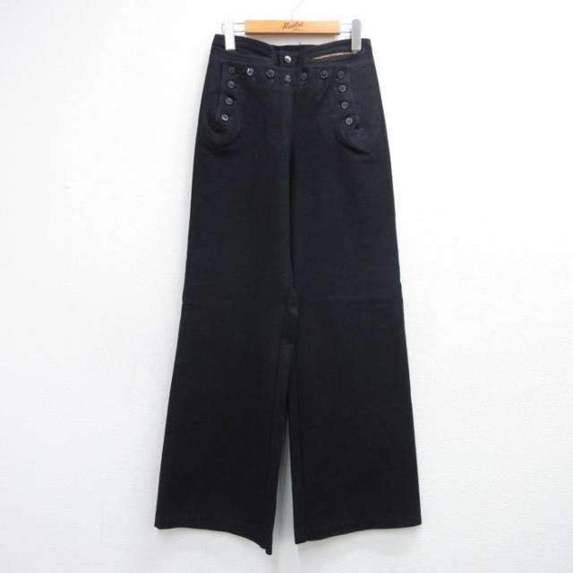古着 ビンテージ パンツ USネイビー ウール レディス ミリタリー ブラック 