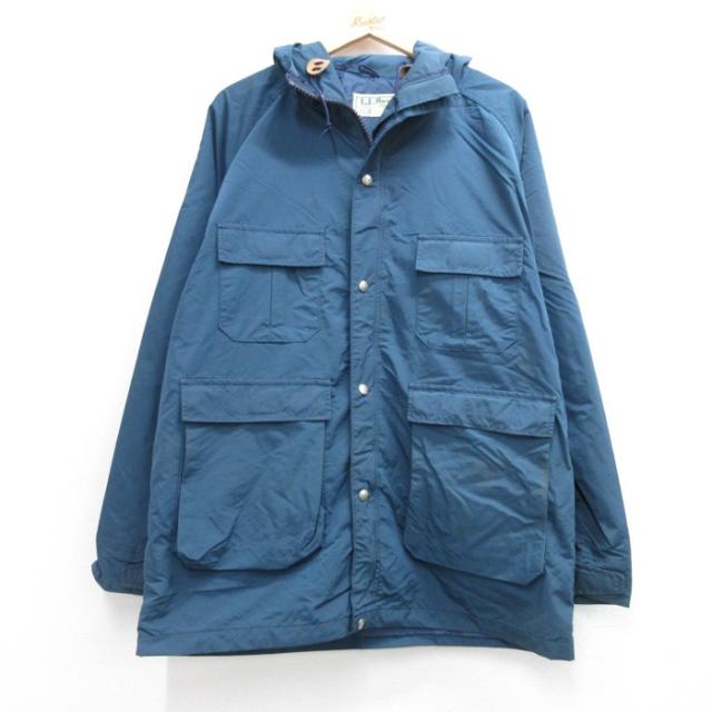 エルエルビーン 80s マウンテンパーカー ネイビー L | 古着 26aug2