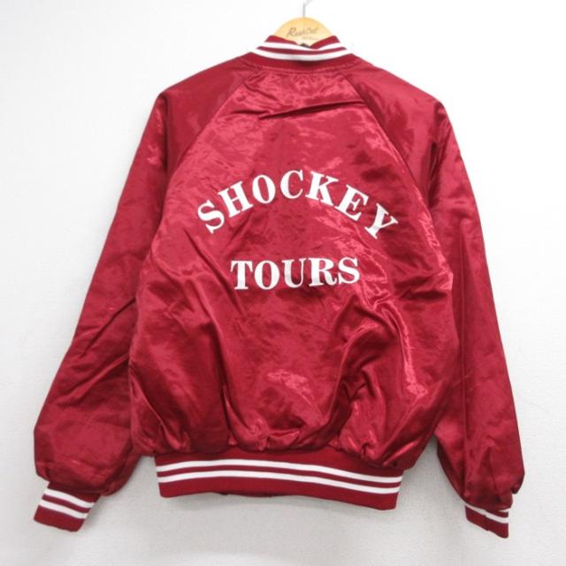 Auburn Sportswear 90s ナイロンジャケット バーガンディ M