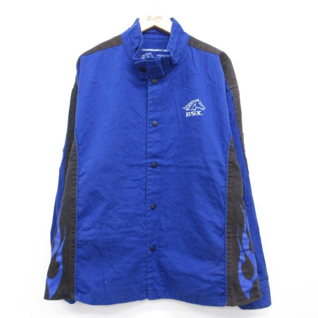 BSX 長袖ジャケット ブルー XL | 古着 26aug26 中古