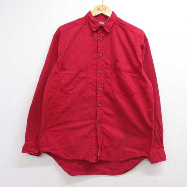 リーバイス 00s 長袖シャツ レッド L | 古着 26aug26 中古