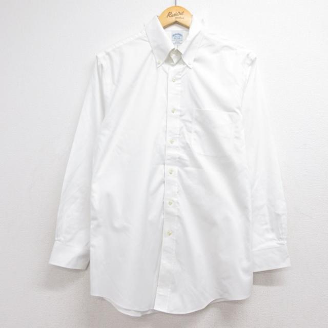 ブルックスブラザーズ 長袖シャツ ホワイト L | 古着 26aug26 中古