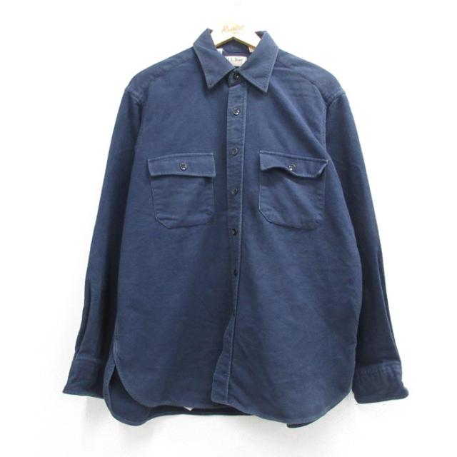 古着 L.L.Bean エルエルビーン 長袖 シャツ メンズ 80年代 80s