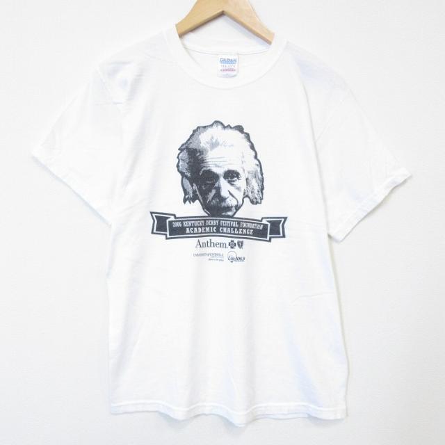 00s 半袖Tシャツ アインシュタイン ホワイト M | 古着 26aug27 