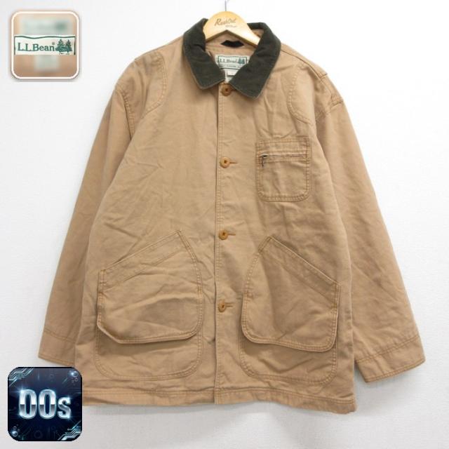 古着 L.L.Bean エルエルビーン 長袖 カバーオール メンズ 00年代 0