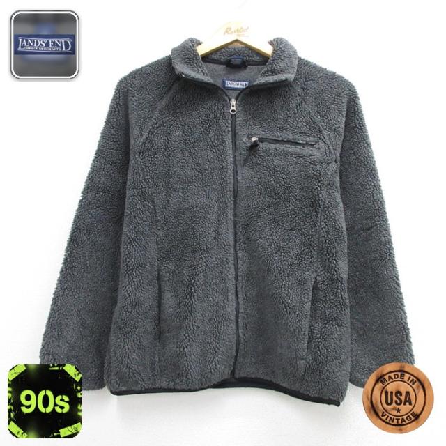 古着 LANDSEND ランズエンド 長袖 フルジップ レディース 90年代 9
