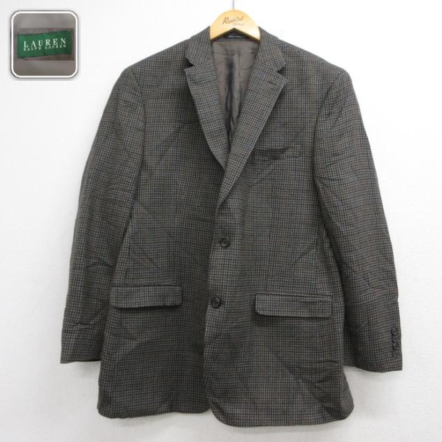 古着 ラルフローレン Lauren RL 長袖 テーラード ジャケット メンズ