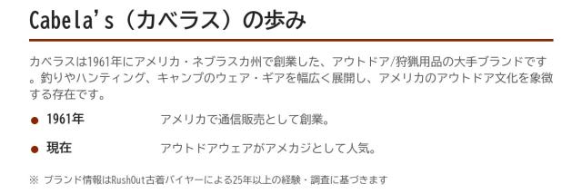 Cabela'sの歩み