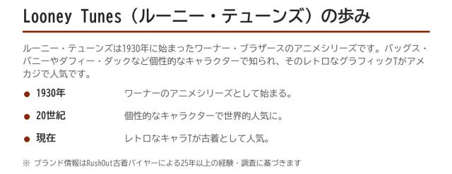 LOONEY TUNESの歩み