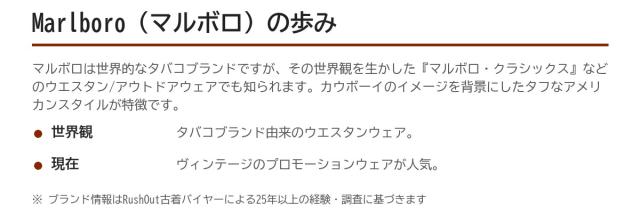 Marlboro（マルボロ）の歩み