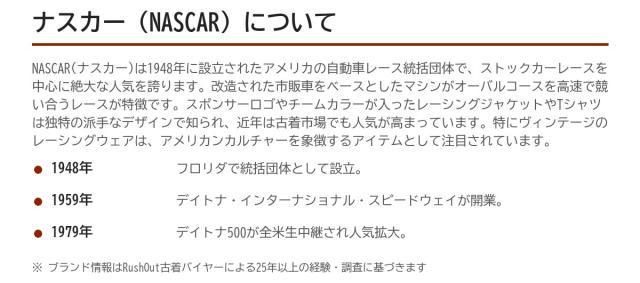 NASCAR(ナスカー)の歩み