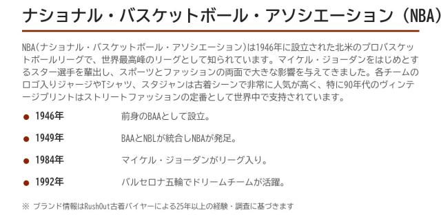 NBA（バスケットボール）の歩み