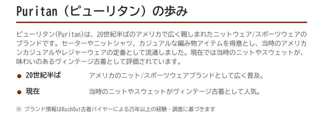 Puritan（ピューリタン）の歩み