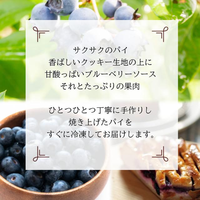 ブルーベリーパイ紹介
