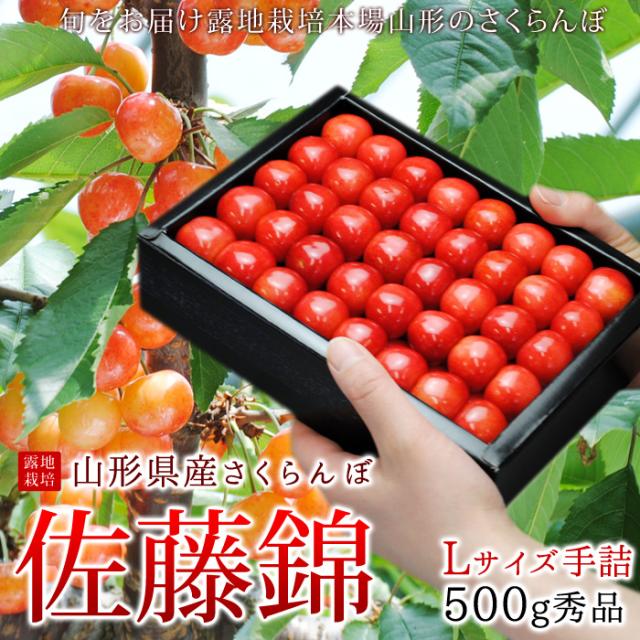 さくらんぼ 手詰め 500g L