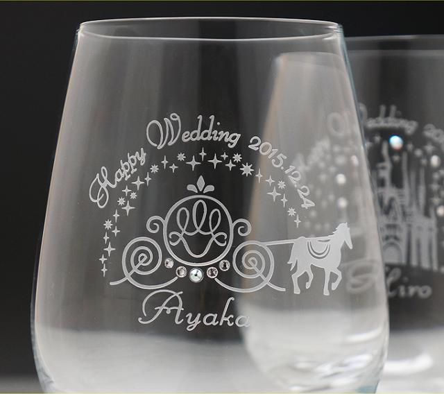 名入れペアネームグラス2