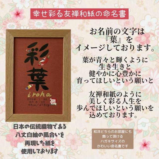 命名書説明