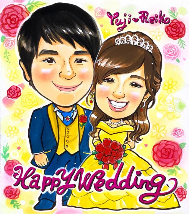 スマイル満開似顔絵メイン