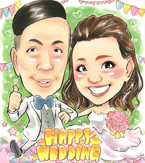 似顔絵スウィートポップ10