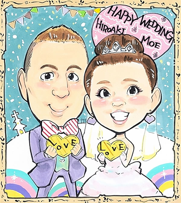 似顔絵スウィートポップ5