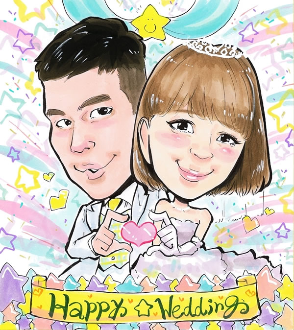 似顔絵スウィートポップ8