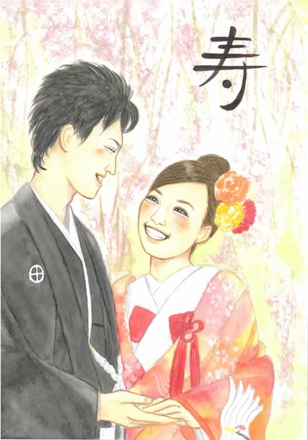 優しさ溢れる似顔絵2