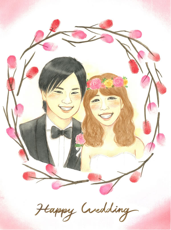 優しさ溢れる似顔絵10